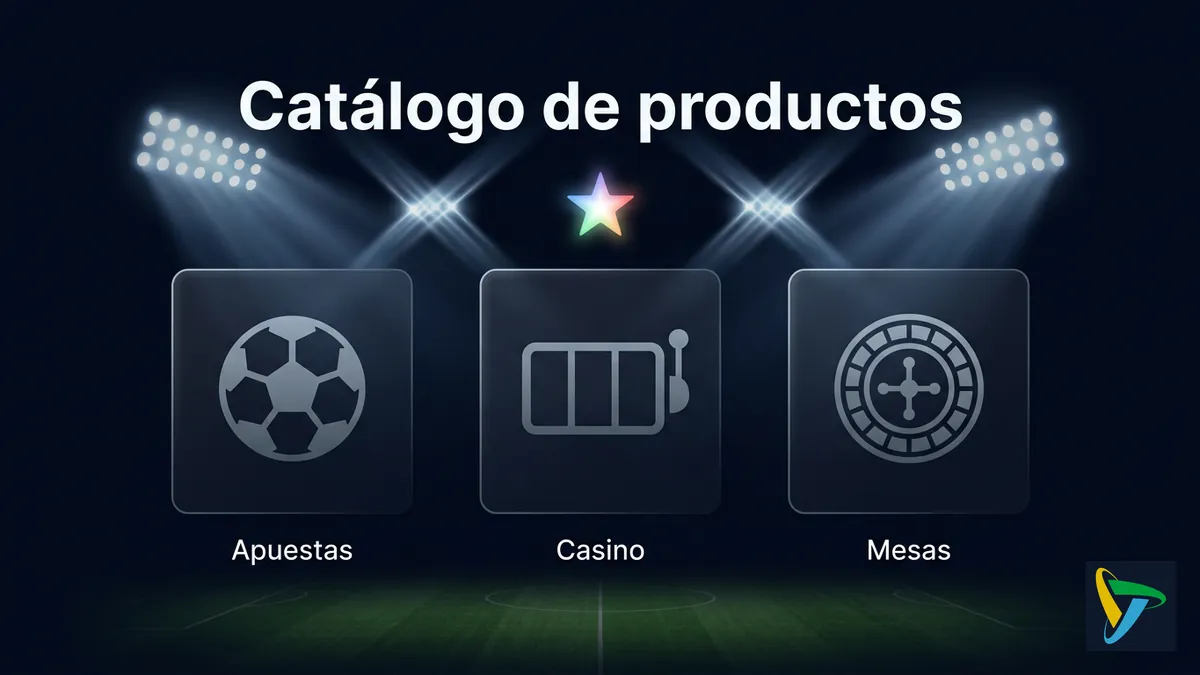 Productos de Betplay: apuestas deportivas, casino, tragamonedas y bingo