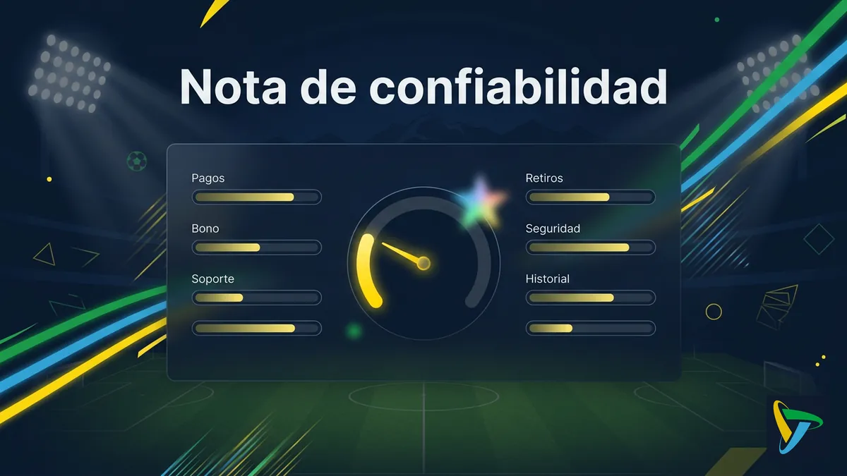 Nota de confiabilidad de Betplay: metodología y criterios evaluados